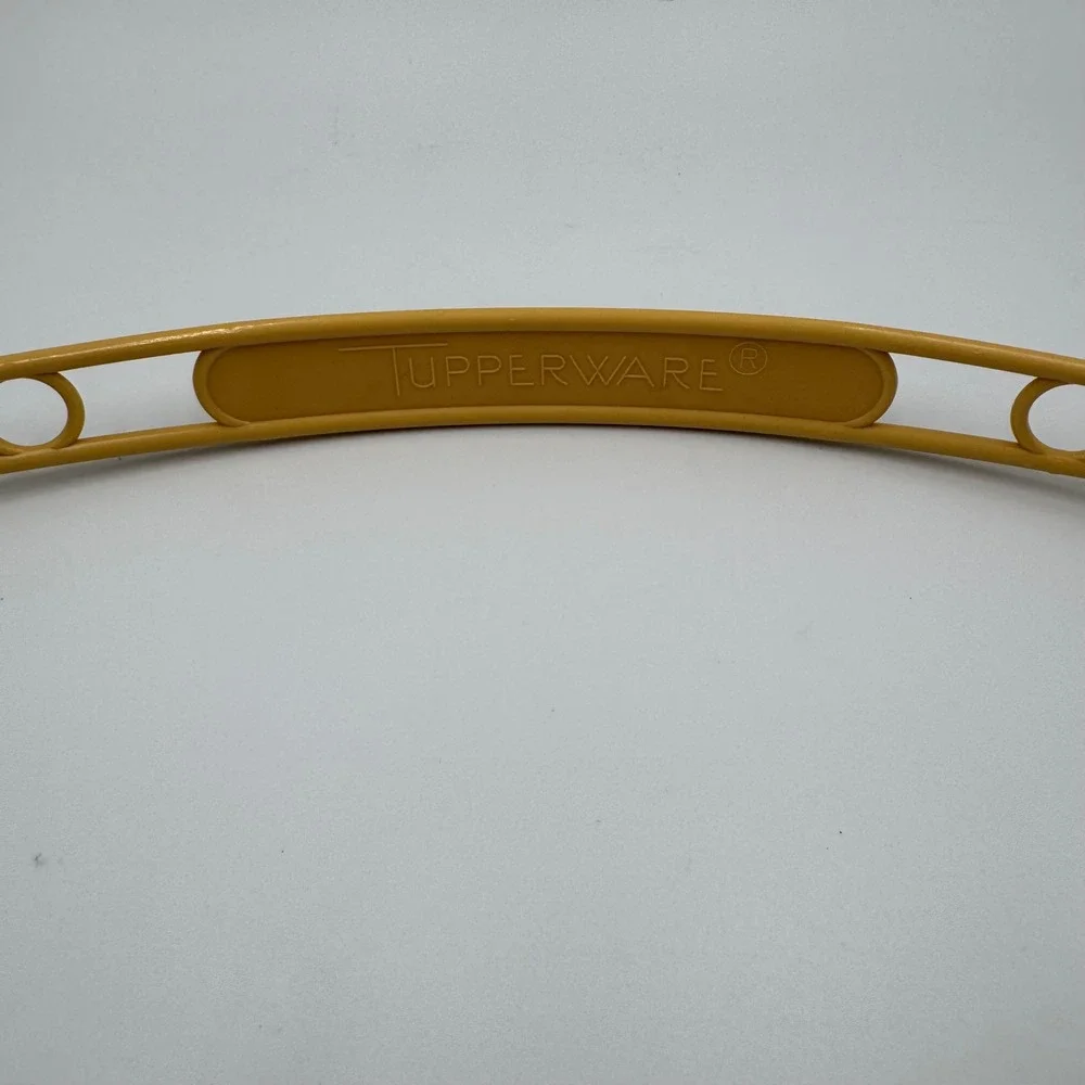Tupperware Carry Handle Yellow‎ Vintage Replacement Part